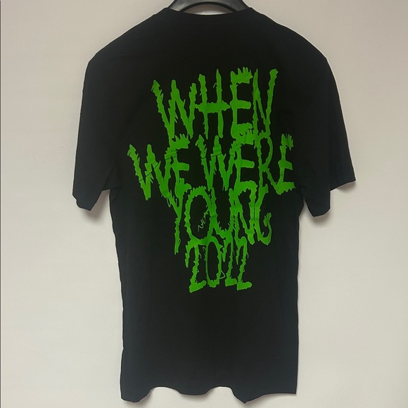 Bring Me The Horizon Black T-Shirt with Green Graphic - Picture 2 of 2